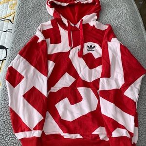 adidas logo hoodie